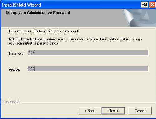 17 v select password
