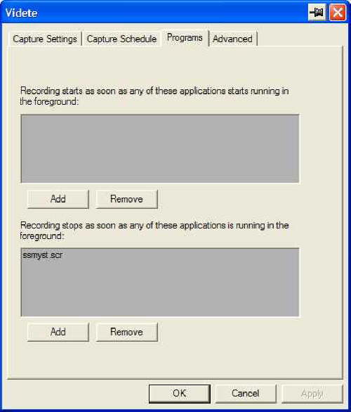 26 v program not record